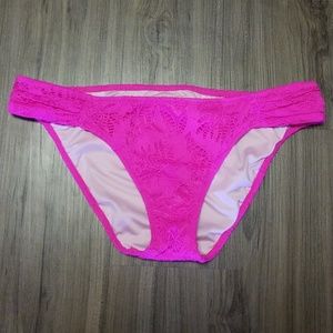Victoria's Secret bikini bottoms. Size medium.